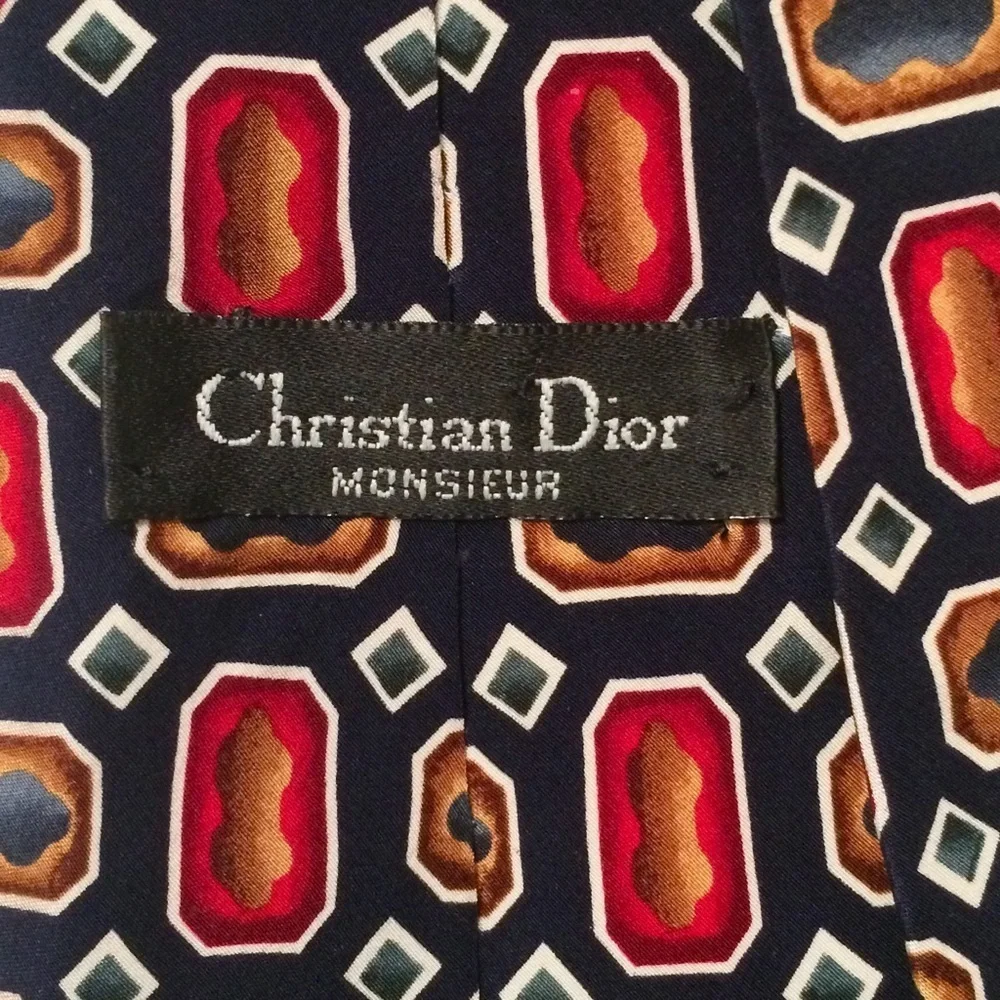 CHRISTIAN DIOR Monsieur Silk Tie